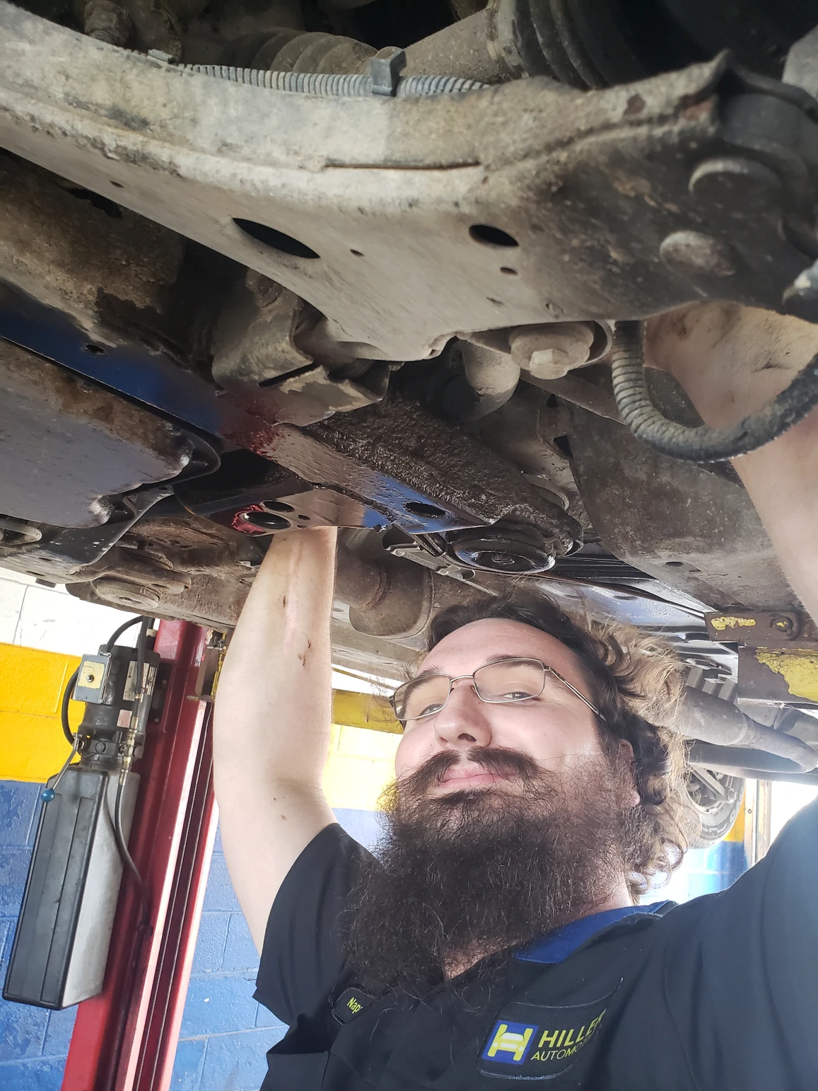 Is a grimy undercarriage cause for concern?